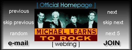Michael Learns To Rock Webring